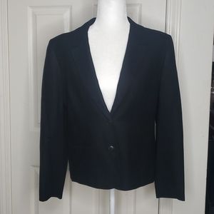 Pendleton Black Wool Blazer Size 10